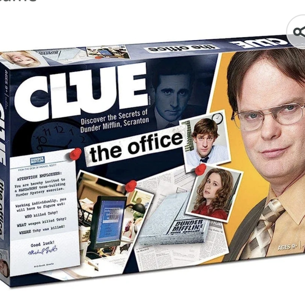 NEW Clue The Office Board Game Sealed. CLUE: The Office Outwit your co-workers